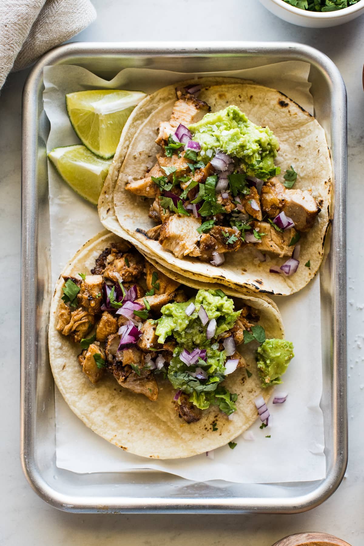 chicken tacos